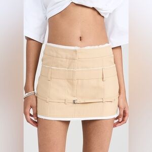 Jacquemus Le Chouchou 'La Mini Jupe Caraco' Miniskirt